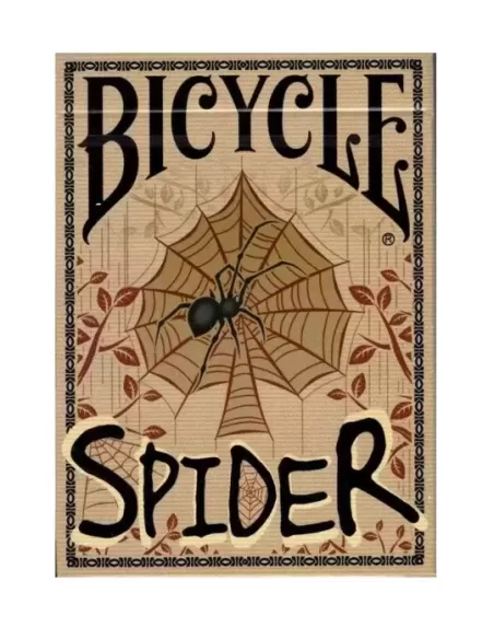 Bicycle Spider Tan – Cărți de joc premium | Emagie.ro