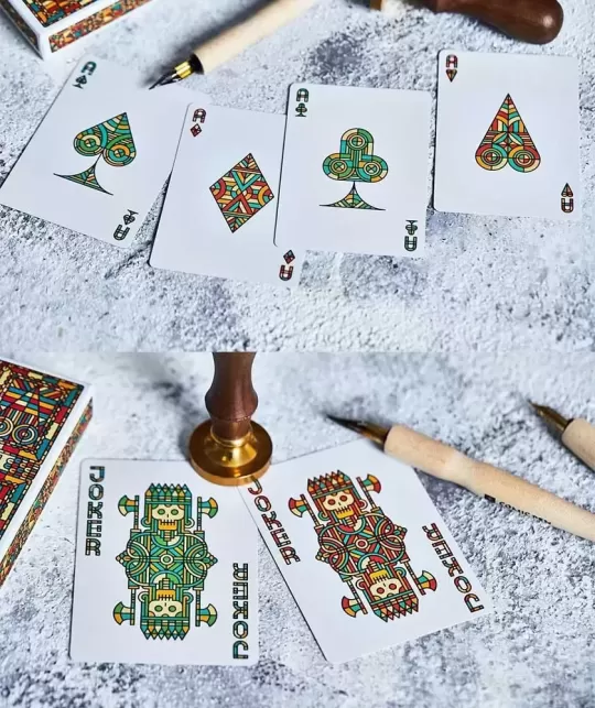 Bloodlines Emerald Green – Cărți de joc premium | Emagie.ro