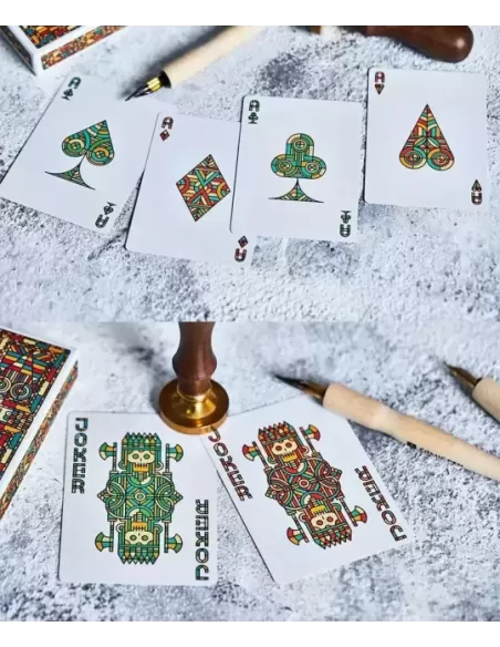 Bloodlines Emerald Green – Cărți de joc premium | Emagie.ro