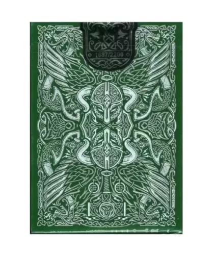 Gods of Norse Olive Esse – Cărți de joc premium | Emagie.ro 2