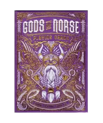 Gods of Norse Purple Royale – Cărți de joc premium | Emagie.ro