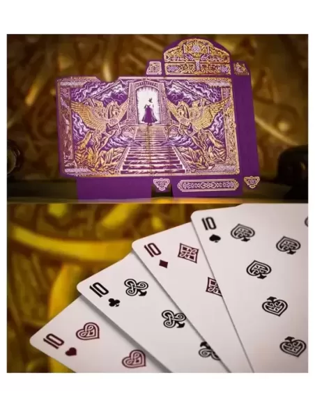 Gods of Norse Purple Royale – Cărți de joc premium | Emagie.ro