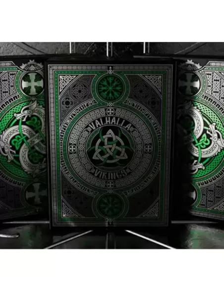 Valhalla Viking Emerald Standard – Cărți de joc premium | Emagie.ro
