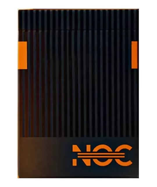 NOC3000X3 Black Orange Human – Cărți de joc premium | Emagie.ro