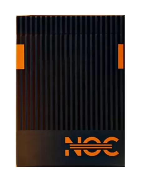 NOC3000X3 Black Orange Human – Cărți de joc premium | Emagie.ro
