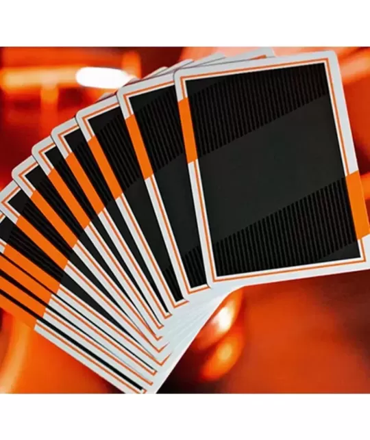 NOC3000X3 Black Orange Human – Cărți de joc premium | Emagie.ro