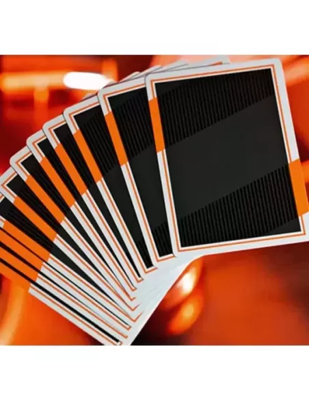 NOC3000X3 Black Orange Human – Cărți de joc premium | Emagie.ro