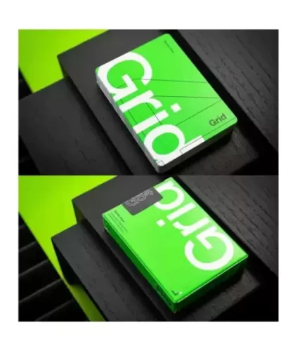 Grid Series Four- Typographic – Cărți de joc premium | Emagie.ro 2