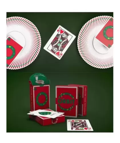Orbit Christmas V2 – Cărți de joc premium | Emagie.ro 2
