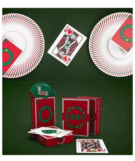 Orbit Christmas V2 – Premium Playing Cards | Emagie.ro