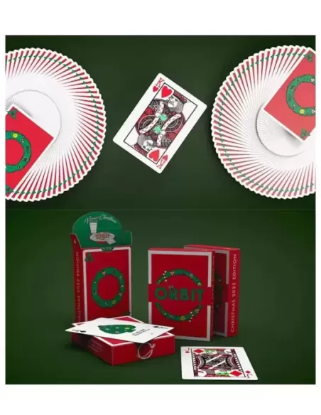 Orbit Christmas V2 – Premium Playing Cards | Emagie.ro