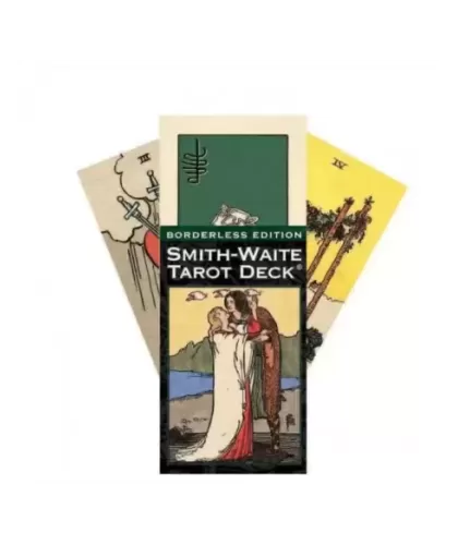 Smith-Waite Tarot Borderless Edition – Set tarot autentic | Emagie.ro