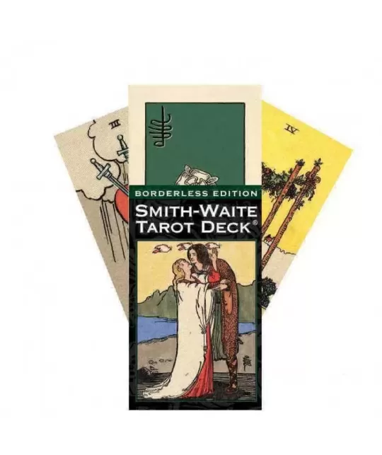 Smith-Waite Tarot Borderless Edition – Set tarot autentic | Emagie.ro