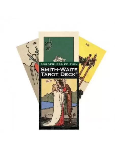 Smith-Waite Tarot Borderless Edition – Set tarot autentic | Emagie.ro