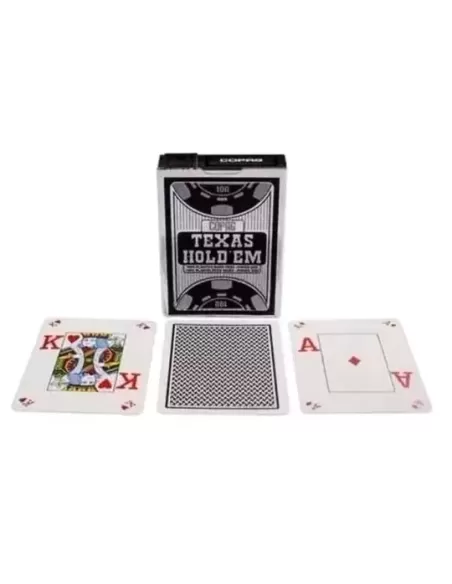 Silver Copag Texas Hold Em Plastic Jumbo – Cărți de joc premium | Emagie.ro
