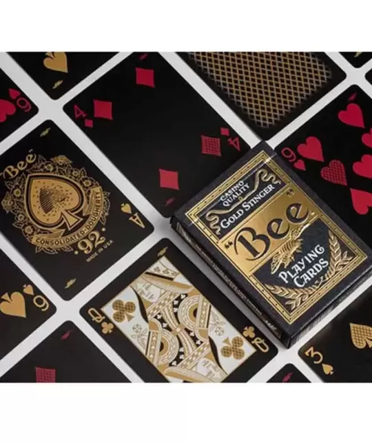 Bee Gold Stinger – Cărți de joc premium | Emagie.ro