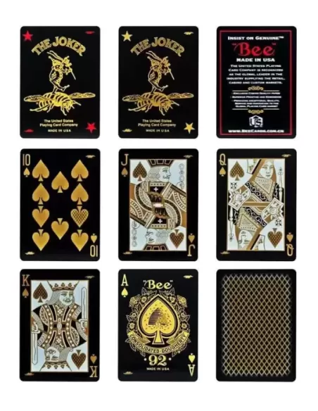 Bee Gold Stinger – Cărți de joc premium | Emagie.ro