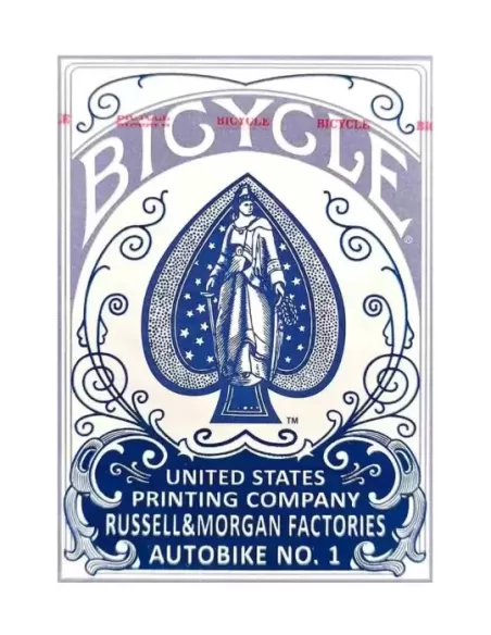 Bicycle Foil AutoBike No. 1 Blue – Premium Playing Cards | Emagie.ro