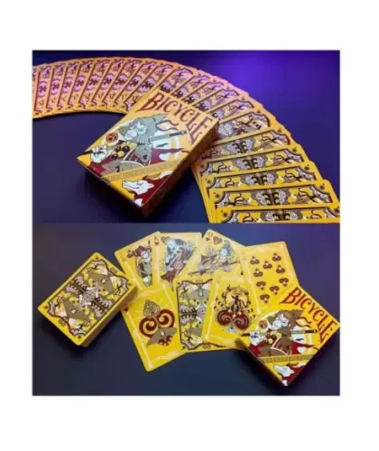 Bicycle Wukong Rebellion Galben – Cărți de joc premium | Emagie.ro 2