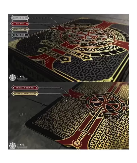 Stronghold Crimson Special Ed – Cărți de joc premium | Emagie.ro