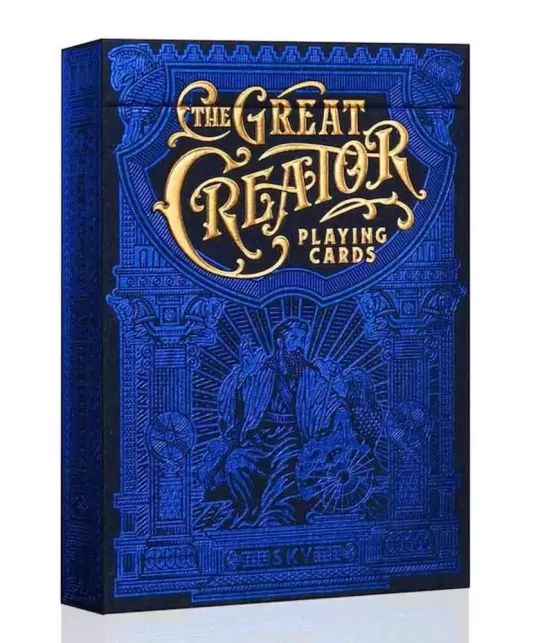 The Great Creator Sky Edition – Cărți de joc premium | Emagie.ro