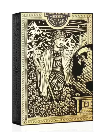 The Great Creator Earth Gold Foil – Cărți de joc premium | Emagie.ro