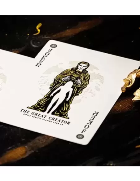 The Great Creator Earth Gold Foil – Cărți de joc premium | Emagie.ro