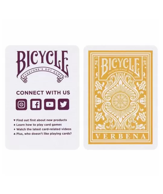 Bicycle Verbena – Cărți de joc premium | Emagie.ro