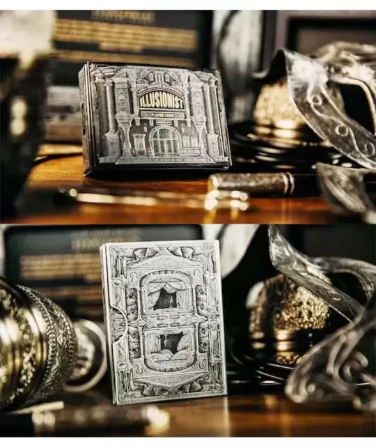 The Illusionist Black Gold Boxset – Cărți de joc premium | Emagie.ro