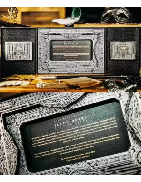 The Illusionist Black Gold Boxset – Cărți de joc premium | Emagie.ro