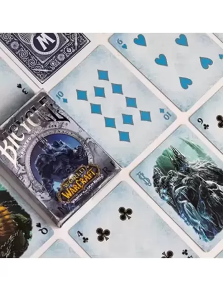 Bicycle World of Warcraft III Wrath of the Lich King – Cărți de joc premium | Emagie.ro