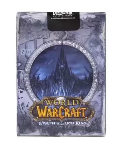 Bicycle World of Warcraft III Wrath of the Lich King – Cărți de joc premium | Emagie.ro 2