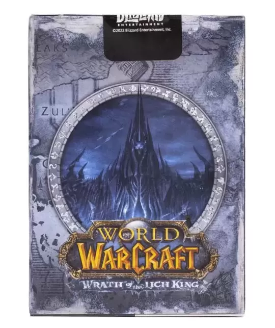 Bicycle World of Warcraft III Wrath of the Lich King – Cărți de joc premium | Emagie.ro