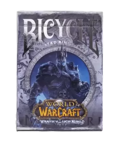 Bicycle World of Warcraft III Wrath of the Lich King – Cărți de joc premium | Emagie.ro