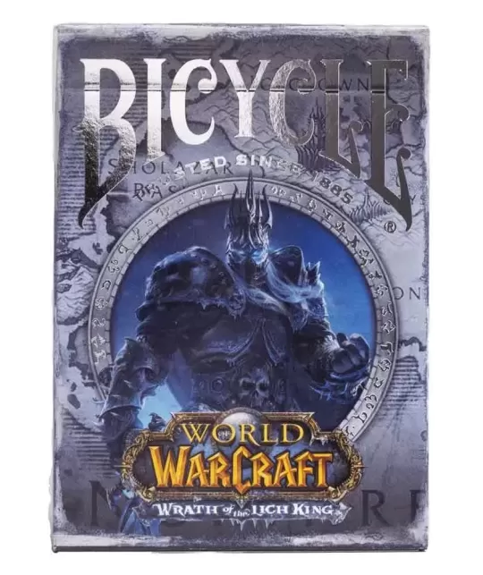 Bicycle World of Warcraft III Wrath of the Lich King – Cărți de joc premium | Emagie.ro