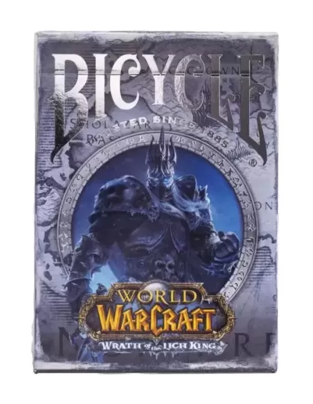 Bicycle World of Warcraft III Wrath of the Lich King – Cărți de joc premium | Emagie.ro