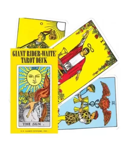 Giant Rider-Waite Tarot Deck – Set tarot autentic | Emagie.ro 2