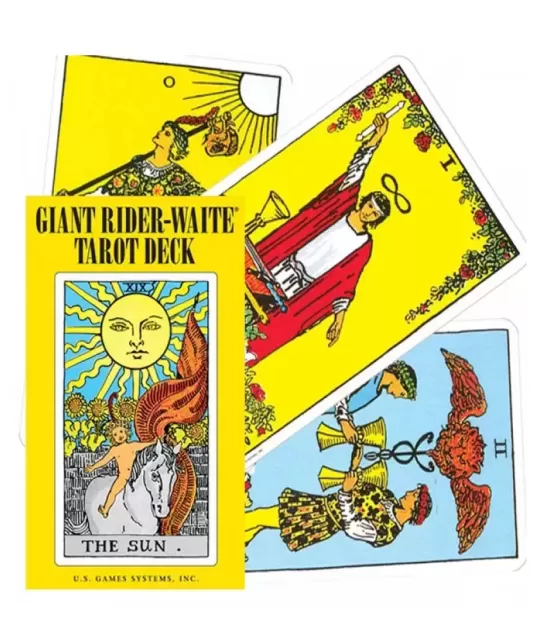 Giant Rider-Waite Tarot Deck – Set tarot autentic | Emagie.ro