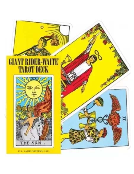 Giant Rider-Waite Tarot Deck – Set tarot autentic | Emagie.ro