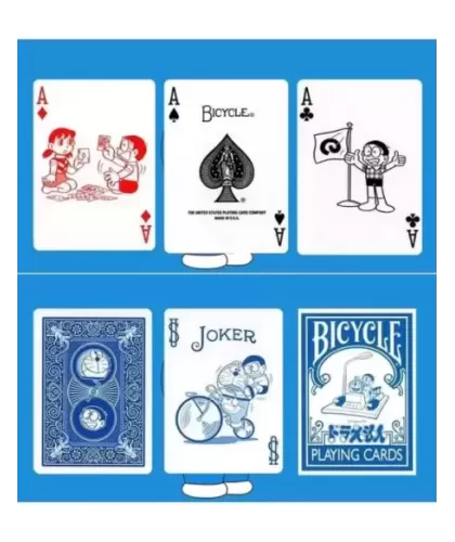 Bicycle Doraemon – Premium Playing Cards | Emagie.ro