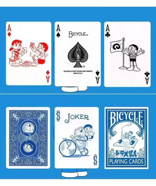 Bicycle Doraemon – Cărți de joc premium | Emagie.ro