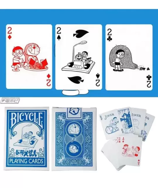 Bicycle Doraemon – Cărți de joc premium | Emagie.ro