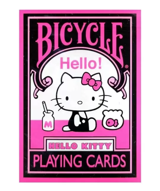 Bicycle Hello Kitty – Cărți de joc premium | Emagie.ro