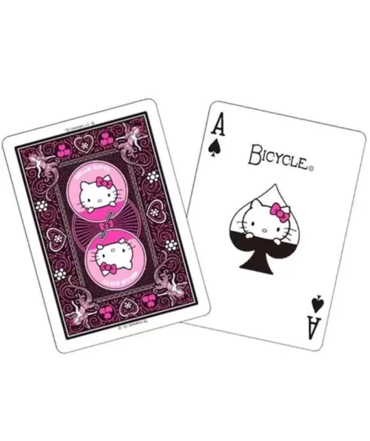 Bicycle Hello Kitty – Cărți de joc premium | Emagie.ro