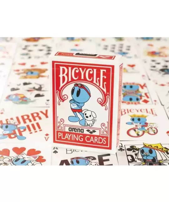 Bicycle Arena Red – Cărți de joc premium | Emagie.ro