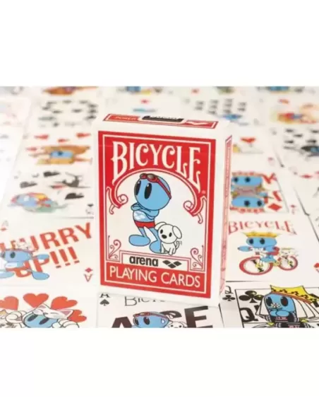 Bicycle Arena Red – Cărți de joc premium | Emagie.ro
