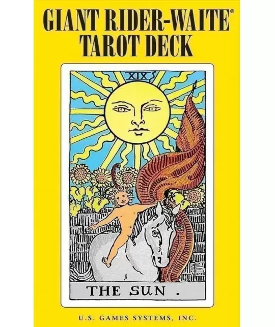 Giant Rider-Waite Tarot Deck – Set tarot autentic | Emagie.ro