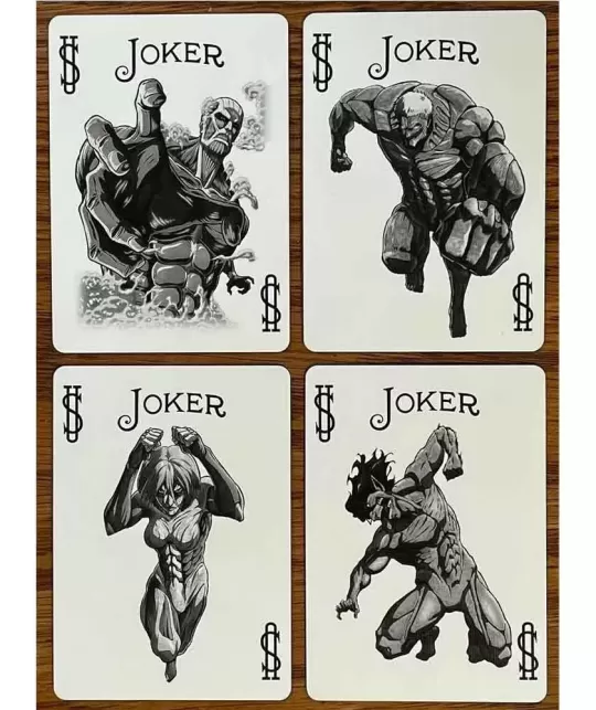 Bicycle Attack on Titans – Cărți de joc premium | Emagie.ro