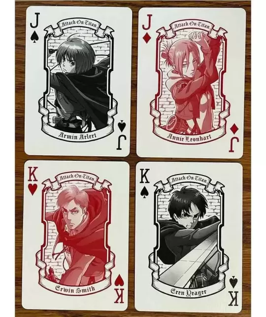 Bicycle Attack on Titans – Cărți de joc premium | Emagie.ro