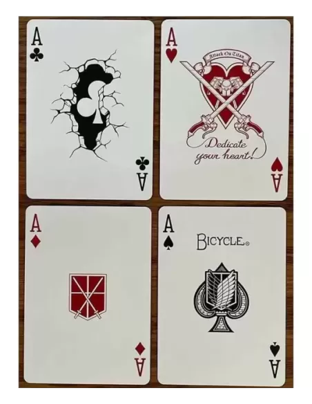 Bicycle Attack on Titans – Cărți de joc premium | Emagie.ro